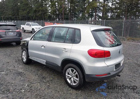 2012 Volkswagen Tiguan S from USA, damaged, VIN WVGAV7AX0CW546501